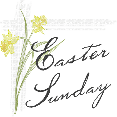 Easter Sunday - PNG gratuit
