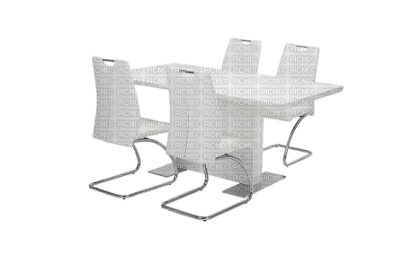Kaz_Creations Dining-Table-With Chairs - ingyenes png