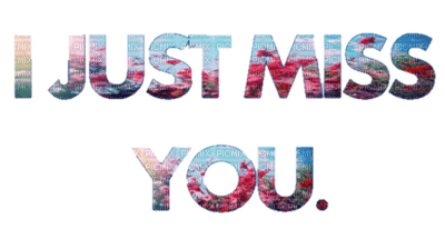 Kaz_Creations Text I Just Miss You - darmowe png
