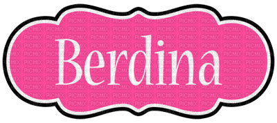 Kaz_Creations Names  Berdina - bezmaksas png