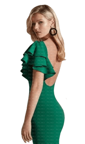Woman Green - Bogusia - png ฟรี