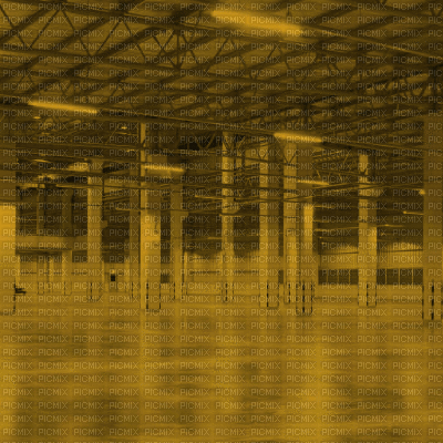 Yellow Factory Background - Free animated GIF