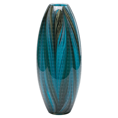 Kaz_Creations Peacock Feather Vase Deco - PNG gratuit