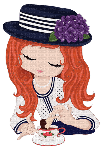 kikkapink chic girl biscuit - δωρεάν png