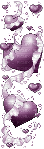cecily-coeurs violet animes - Ilmainen animoitu GIF