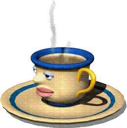 Kopje koffie - GIF animado grátis
