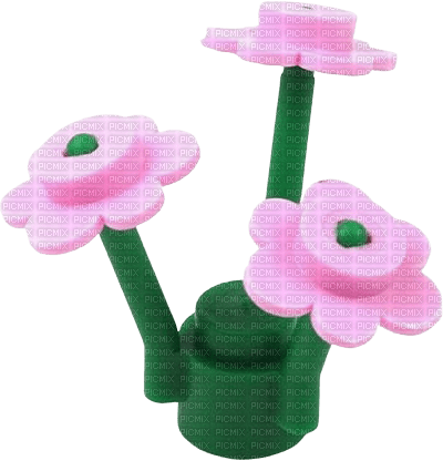 Lego flowers - zdarma png