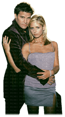 buffy and angel - Free PNG