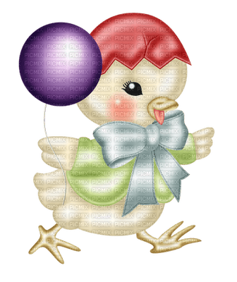 Kaz_Creations  Spring Easter Chick - gratis png