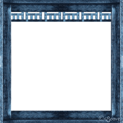 soave frame windows oriental blue - безплатен png