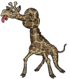 girafe - Besplatni animirani GIF