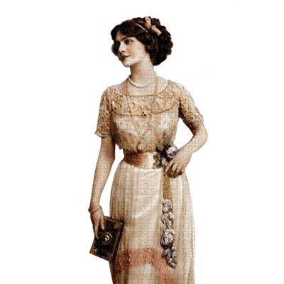 vintage woman - png grátis