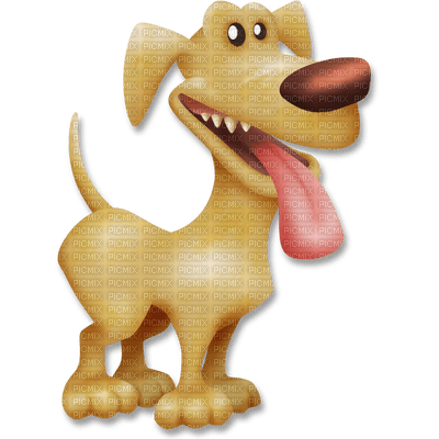 Kaz_Creations Cartoon Dog Pup - zdarma png