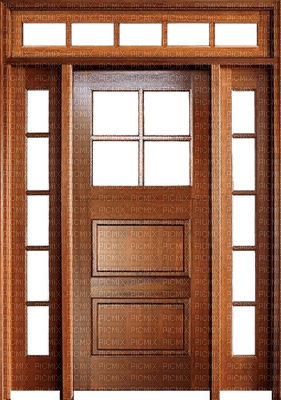 door tür porte tube room zimmer chambre wood brown front door porte d'entrée haustür - 無料png