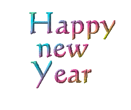 text-happy new year-nyår-ani-deco-minou52 - Δωρεάν κινούμενο GIF
