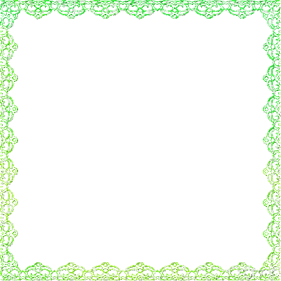 soave frame vintage lace border animated green - Darmowy animowany GIF