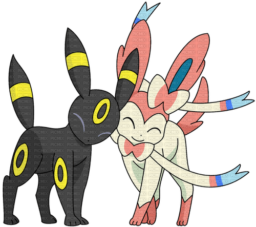 ..:::Sylveon & Umbreon:::.. - 免费PNG
