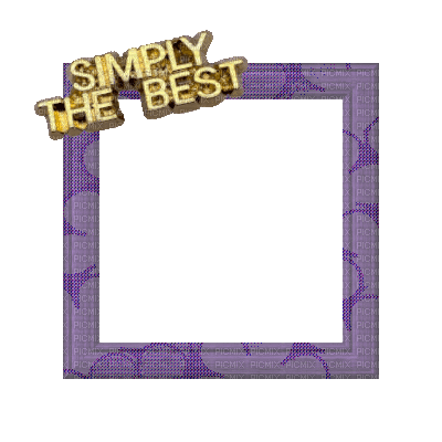 Small Purple Frame - Darmowy animowany GIF
