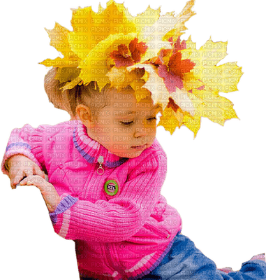 Kaz_Creations Baby Enfant Child Girl Autumn - kostenlos png