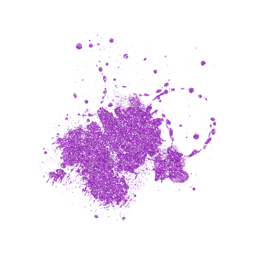 kikkapink deco scrap purple overlay - PNG gratuit