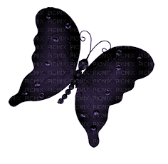 Kaz_Creations Purple Deco Scrap Colours Butterfly - darmowe png
