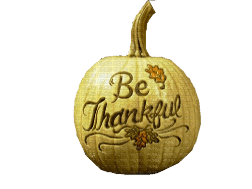 Pumkin Be Thankful - png gratuito