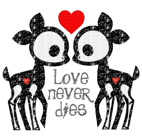 Love Never Dies - Animovaný GIF zadarmo
