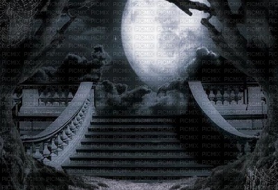 moon stairs background - ücretsiz png
