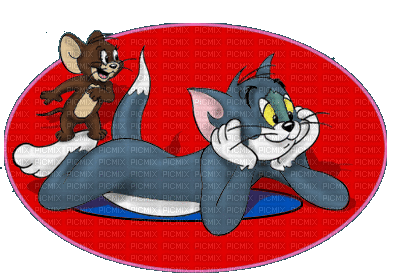 Kaz_Creations Cartoons Tom and Jerry - Gratis animerad GIF