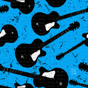 Trippy Guitars - GIF animé gratuit