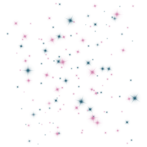 blue/pink sparkles - nemokama png