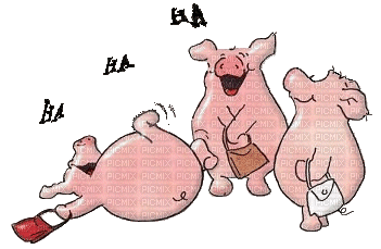 pig fun - Darmowy animowany GIF