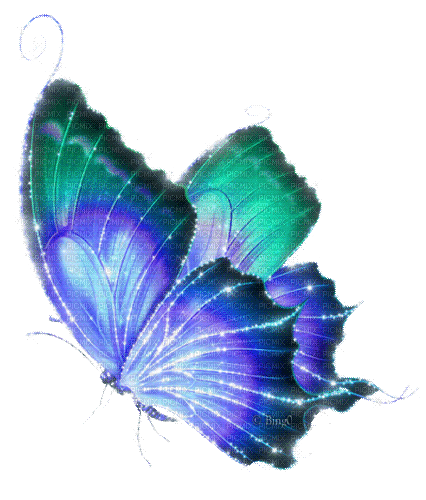 Y.A.M._Fantasy butterfly - Бесплатный анимированный гифка