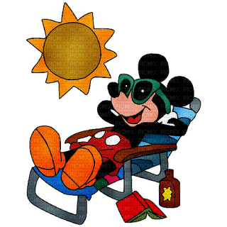 Mickey recline - 免费PNG