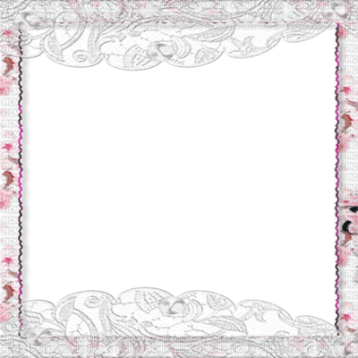 soave frame vintage lace pink white