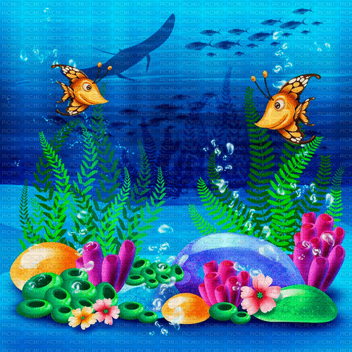 underwater  background by nataliplus - PNG gratuit