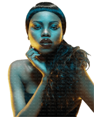 woman face Africa bp - 無料png