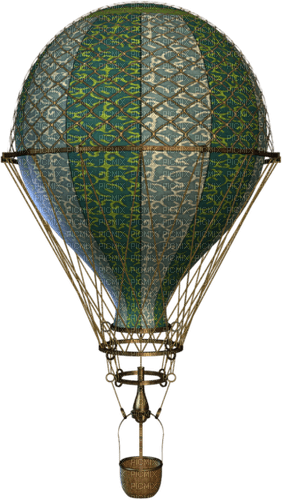 dolceluna steampunk hot air balloon - ilmainen png