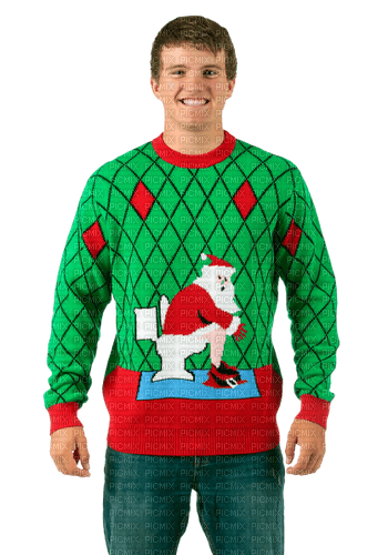 Kaz_Creations Man-Homme-Christmas-Costume - Free PNG