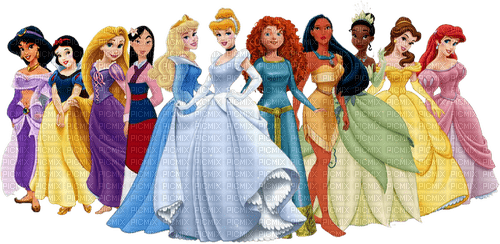 ✶ Disney Princesses {by Merishy} ✶ - Free PNG
