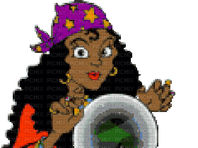 gypsy woman bp - GIF animado grátis