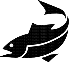 Kaz_Creations Fish Silhouettes Silhouette - gratis png