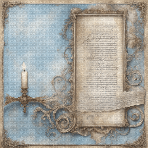 Background Vintage Candle - Free PNG