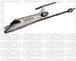 Flugzeug1 - GIF animado grátis