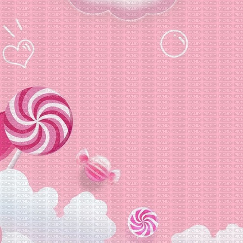 Fond rose nuage cloud pink background candy bonbon - PNG gratuit