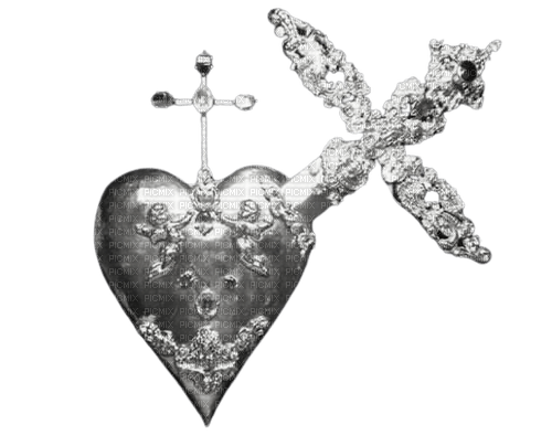 sword heart - Free PNG