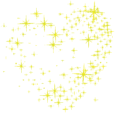 yellow heart gif - Бесплатный анимированный гифка