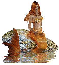 mermaid Nitsa Papacon - Бесплатный анимированный гифка