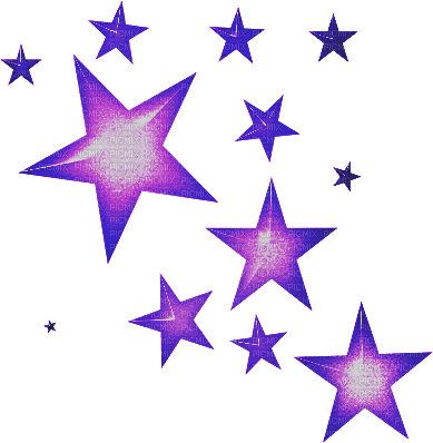 Purple Stars - бесплатно png