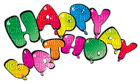 Kaz_Creations Deco Birthday Text Happy Birthday - 無料png